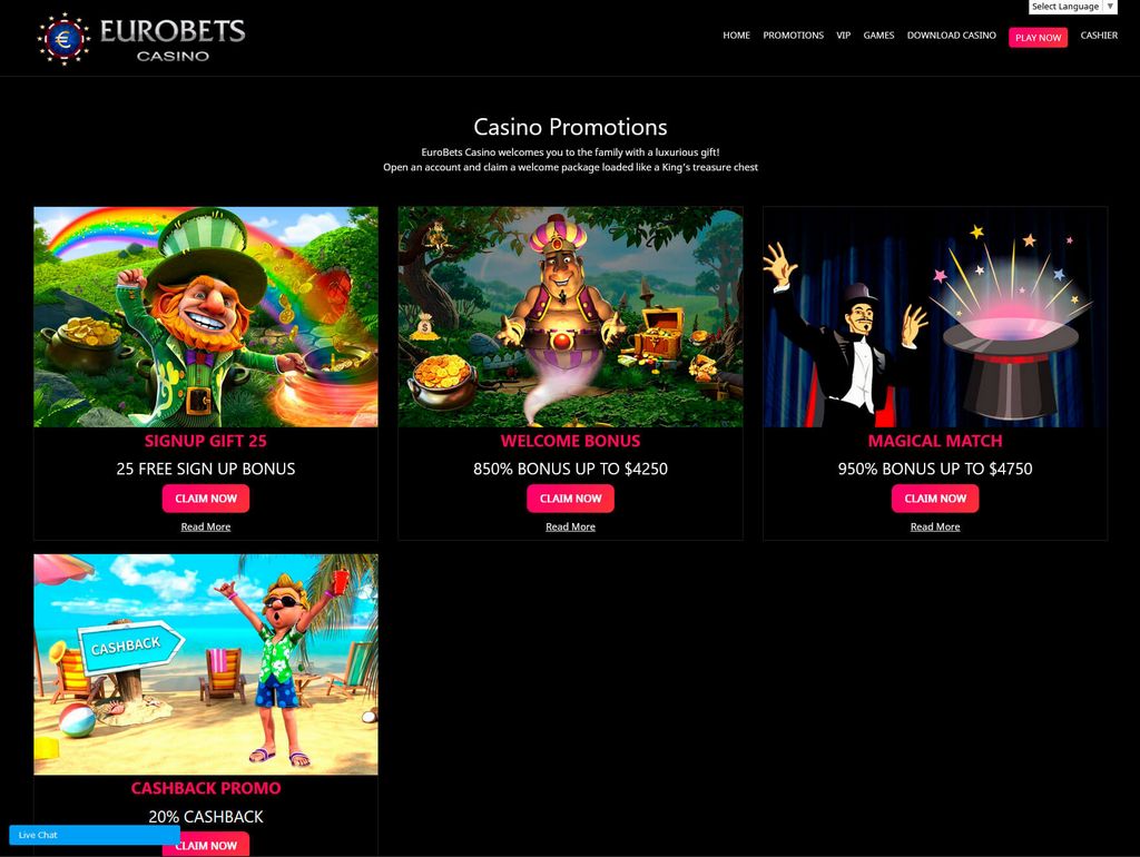 Casino online EuroBets
