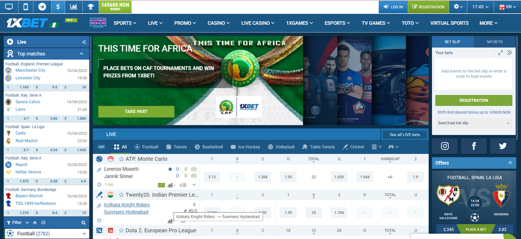 Memulai Perjalanan Kasino Online Anda di 1xBet
