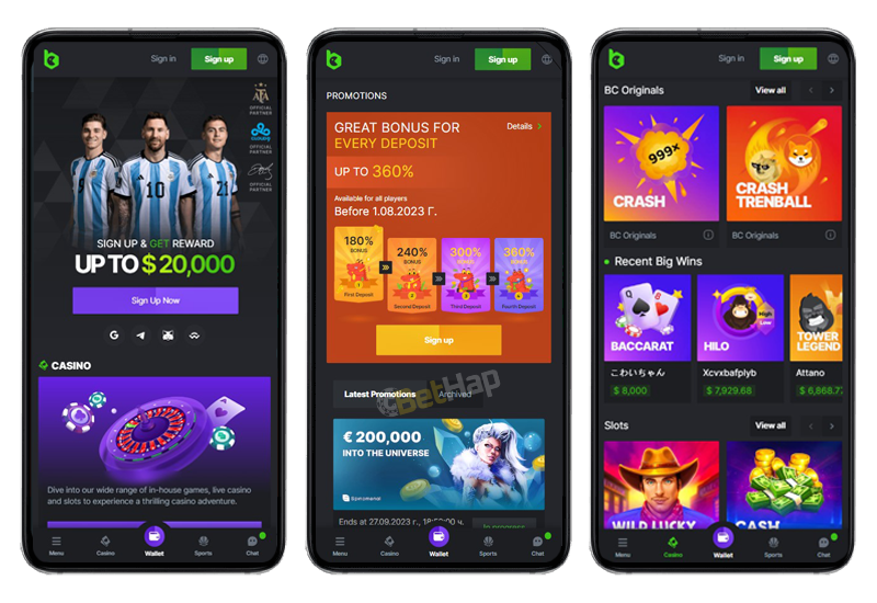 Погружение в мир азарта BC.Casino и его возможности