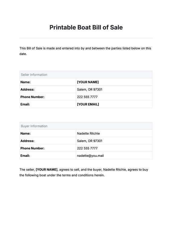 Boat Proof Of Purchase Kind Boat Proof Of Purchase Kind