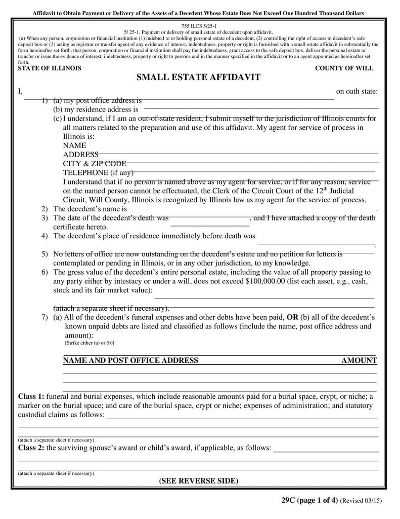 Comprehending the Small Estate Testimony and Simplified Probate Procedures