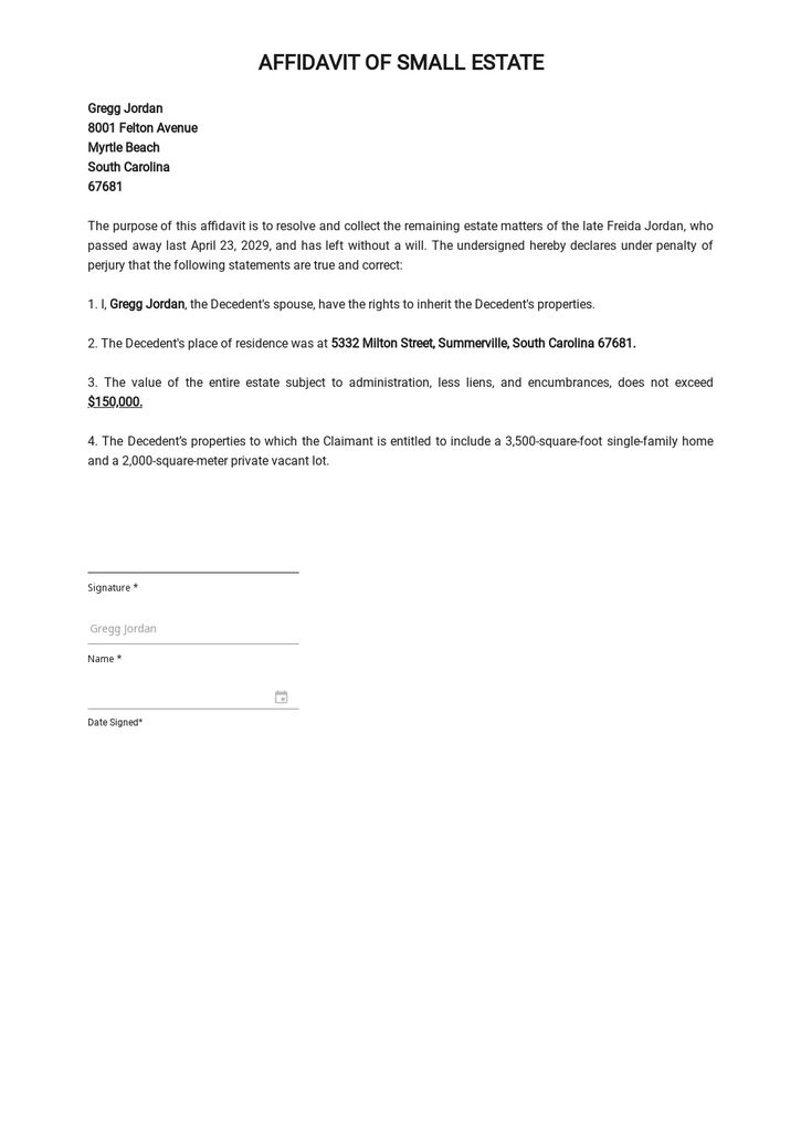 Exactly how Does a Small Estate Affidavit Work? Exactly how Does a Small Estate Affidavit Work?